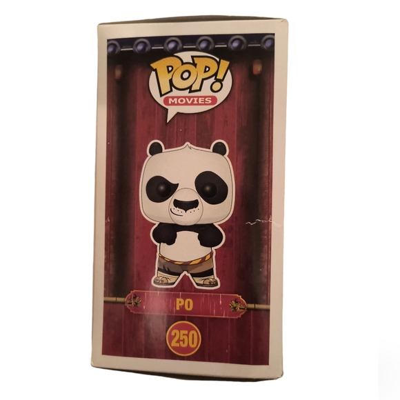 NWT PO #250 Funko Pop Collectible Kung Fu Panda Po - Picture 9 of 11